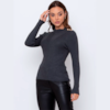 ALPELO - BLUSA DE TRICOT MODAL RETILÍNEA COM BOTÕES NO OMBRO MARINHO ALPELO - BLUSA DE TRICOT MODAL RETILÍNEA COM BOTÕES NO OMBRO MARINHO