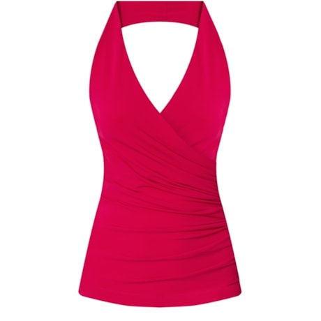 ALPHORRIA - BLUSA JERSEY FRTE. ÚNICA TRANSPASSADA - PINK