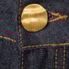 ALPHORRIA - CALÇA JEANS FLARE BRUTO - AZUL