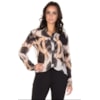 ALPHORRIA - CAMISA ESTAMPA TEXTURA VISTA COBERTA - BEGE
