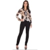 ALPHORRIA - CAMISA ESTAMPA TEXTURA VISTA COBERTA - BEGE