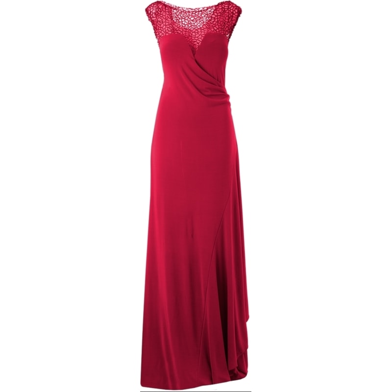 ALPHORRIA - VESTIDO CREPE DE MALHA NOLLE - VERMELHO