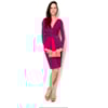 ALPHORRIA - VESTIDO LONGUETE DE JERSEY COM CINTO - FÚCSIA