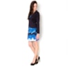 AMBICIONE -BLAZER NEOPRENE RECORTE A FIO - PRETO