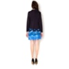 AMBICIONE -BLAZER NEOPRENE RECORTE A FIO - PRETO
