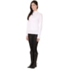 AMBICIONE - BLUSA BASICA MODAL GOLA CHAMINÉ M/L - ROXO