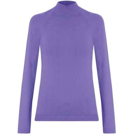 AMBICIONE - BLUSA BASICA MODAL GOLA CHAMINÉ M/L - ROXO AMBICIONE - BLUSA BASICA MODAL GOLA CHAMINÉ M/L - ROXO
