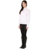 AMBICIONE - BLUSA BASICA MODAL GOLA CHAMINÉ M/L - VERMELHO