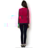 AMBICIONE - BLUSA DECOTE REDONDO FIO IMPORTADO - PINK