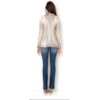 AMBICIONE - BLUSA MAXI PULL TRICOT ANIMAL PRINT - BEGE