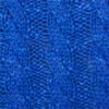 AMBICIONE - BLUSA TRICOT TRABALHADO TRANÇAS - AZUL