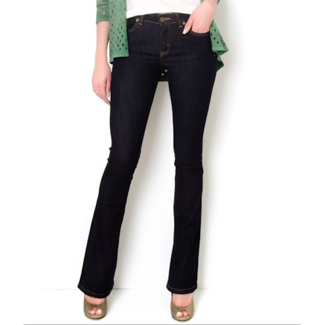 AMBICIONE - CALÇA JEANS FLARE - DARK BLUE AMBICIONE - CALÇA JEANS FLARE - DARK BLUE