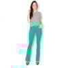 AMBICIONE - CALÇA SARJA COLOR FLARE - AZUL