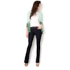 AMBICIONE - CASACO TRICOT C/GUIPURE TIE DYE - VERDE