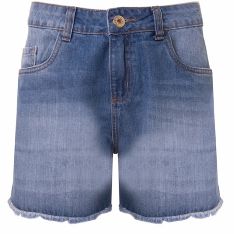 AMBICIONE - SHORTS JEANS BARRA CORTADA - JEANS