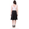AMBICIONE - TOP CROPPED PRENE CORTE A FIO - BRANCO