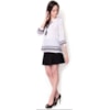AMÍSSIMA - BATA CHIFFON ÉTNICO M 3/4 UKRANIA - BRANCO