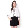 AMÍSSIMA - BATA CHIFFON ÉTNICO M 3/4 UKRANIA - BRANCO