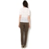 AMISSIMA - BLUSA T-SHIRT RENDA M/C - OFF WHITE