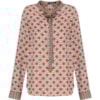 AMISSIMA - CAMISA CHIFFON GRAVATARIA - PETRÓLEO