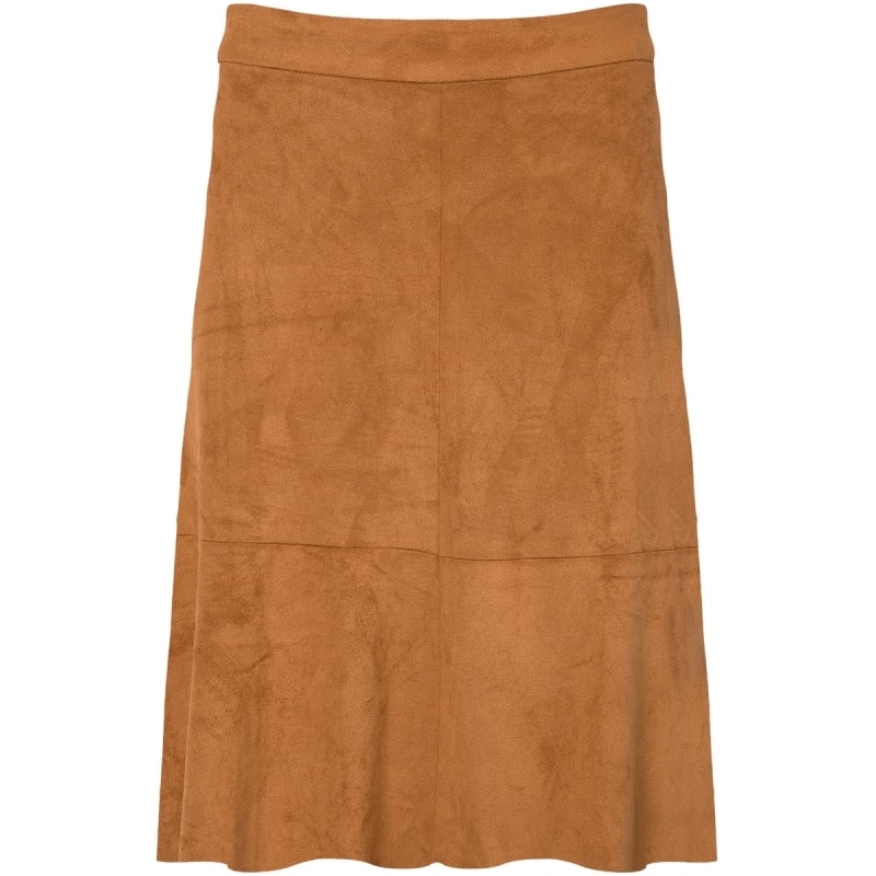 AMÍSSIMA - SAIA SUEDE MIDI - CAMELO AMÍSSIMA - SAIA SUEDE MIDI - CAMELO