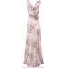 AMÍSSIMA - VESTIDO DE FESTA LONGO FLORAL CHIFFON - LILÁS