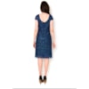 AMISSIMA - VESTIDO LGTE GUIPURE C/ MICRO PAETÊ - AZUL