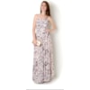AMISSIMA - VESTIDO LONGO SHIFFON ESTAMPADO - SALMÃO