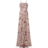 AMISSIMA - VESTIDO LONGO SHIFFON ESTAMPADO - SALMÃO