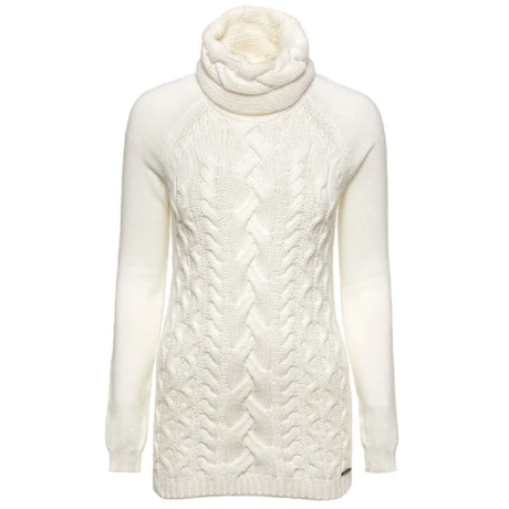ANSELMI - Blusa  de Tricot Maxi Pull Cru ANSELMI - Blusa  de Tricot Maxi Pull Cru