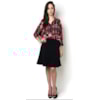 ANTHOLOGIA - CAMISA CETIM XADREZ QUADRADA - VERMELHO
