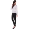 ANTHOLOGIA - CAMISA CREPE COM VIVO COLOR - BRANCO