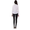 ANTHOLOGIA - CAMISA CREPE COM VIVO COLOR - BRANCO