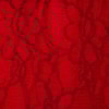 ANTHOLOGIA - VESTIDO SHIFFON C/ SAIA RENDADA M/L - VERMELHO
