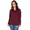 BANANA CAFÉ - BLUSA TRICÔ MODAL GOLA V - MARINHO BANANA CAFÉ - BLUSA TRICÔ MODAL GOLA V - MARINHO