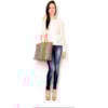 BANANA CAFE - BLUSA TRICOT DEC CANOA M/L - GOIABA