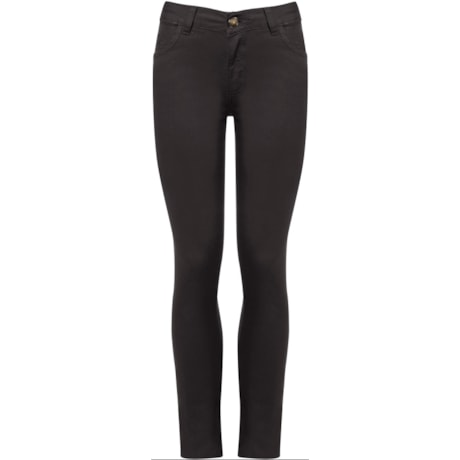 BANANA CAFÉ - CALÇA SARJA COLOR SKINNY - PRETO BANANA CAFÉ - CALÇA SARJA COLOR SKINNY - PRETO