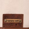 BANANA CAFÉ - COLETE SUEDE COM PELE - CRU