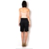 BERMUDA ALFAIATARIA SILK STRECH RECORTE GAYE - PRETO