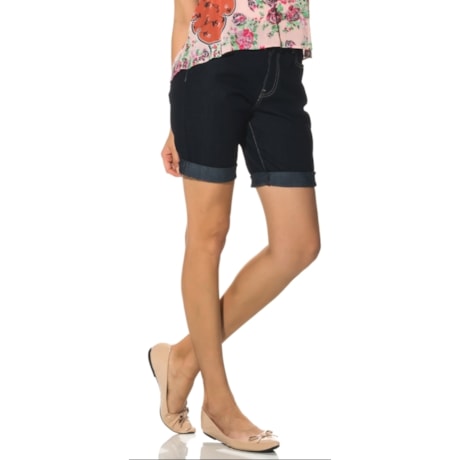 BERMUDA JEANS ALPHORRIA CICLISTA BÁSICA - JEANS BERMUDA JEANS ALPHORRIA CICLISTA BÁSICA - JEANS