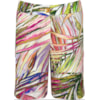 BERMUDA LINHO FOLHAGEM - ESTAMPADO BERMUDA LINHO FOLHAGEM - ESTAMPADO