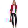 BLAZER MALHA FLAT C/ STRETCH - VERMELHO