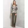 BLAZER RECORTES S/ BOTÕES - CINZA