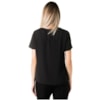 BLUSA AMÍSSIMA CREPE DECOTE VAZADO - PRETO
