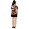 BLUSA AMPLA 2 BOLSOS VISCOSE REATIVA M/C - PRETO