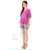 BLUSA AMPLA COM BABADOS KINGSLEY - VERDE