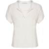 BLUSA AMPLA LINHO CAPITOLLIUM EXCLUSIVE - OFF WHITE