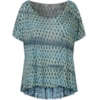 BLUSA AMPLA M/C ESTAMP. MULLET - VERDE