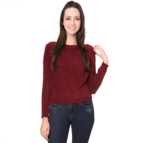 BLUSA BÁSICA AMBICIONE TRICOT SOFT DE CANOA - VERDE BLUSA BÁSICA AMBICIONE TRICOT SOFT DE CANOA - VERDE