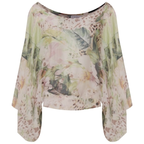 BLUSA BLUSÊ ESTAMPADA - FLORAL